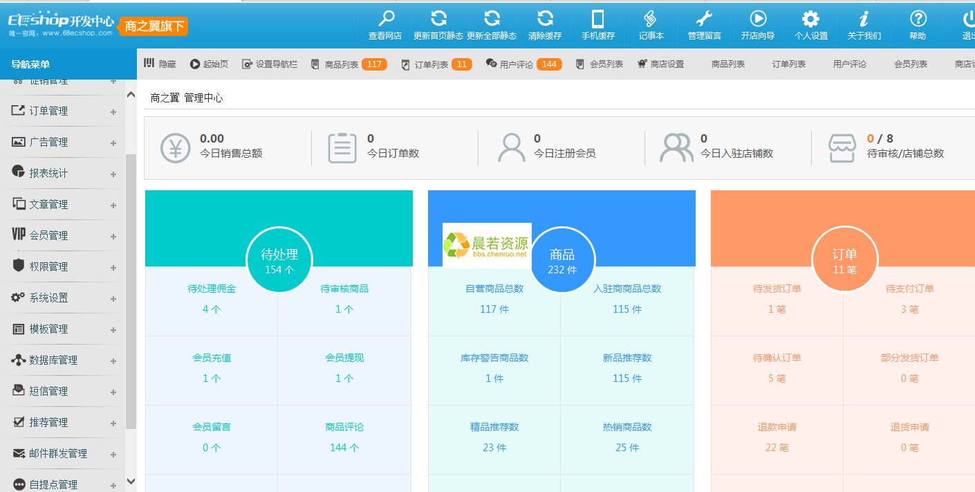 图片[2]-商之翼Ecshop小京东V4和商之翼EcshopV4.0.6 双版本-启航资源