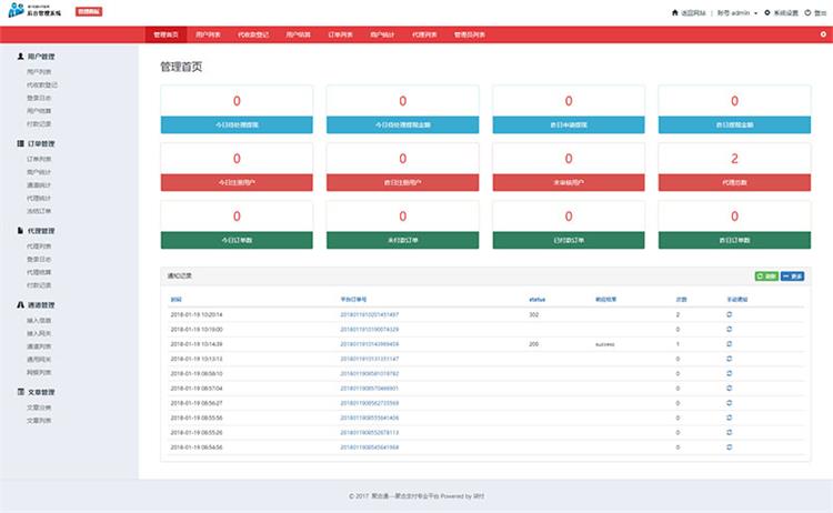 图片[2]-PHP聚合通支付系统源码全开源 国富通 代付模式 代理商模式-启航资源