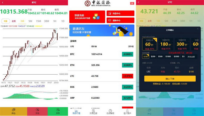图片[2]-二开白色UI汇汇通运营级 K线都正常的版-启航资源