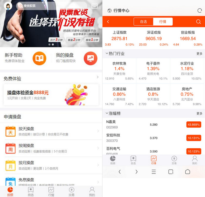 图片[1]-策略A股/点买点卖股票配资系统整站源码 按天/周/月模式+搭建教程-启航资源
