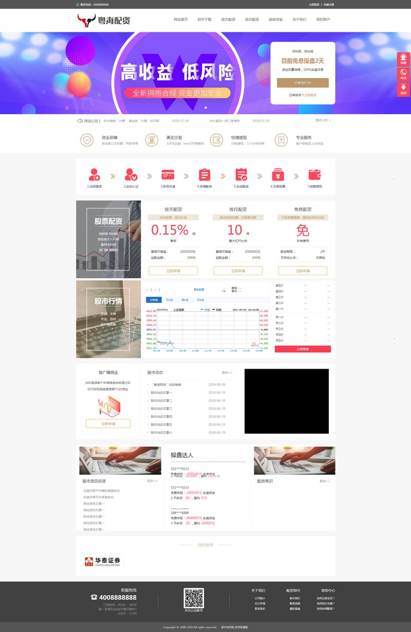 图片[3]-策略A股/点买点卖股票配资系统整站源码 按天/周/月模式+搭建教程-启航资源