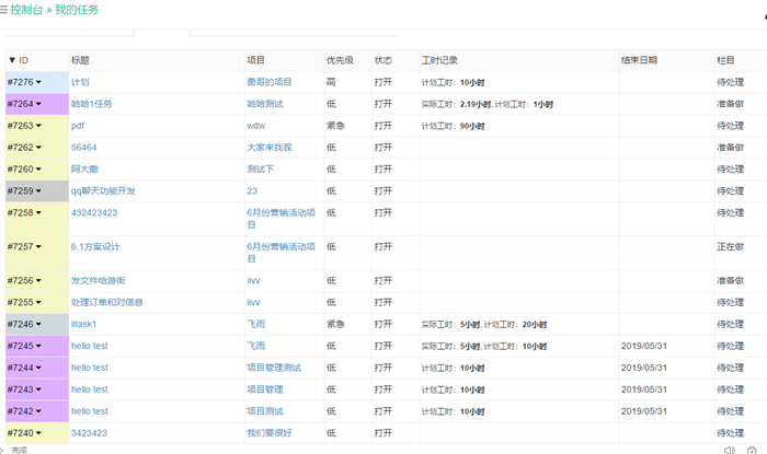 图片[3]-Thinkphp+Bootstrap项目管理系统源码-启航资源