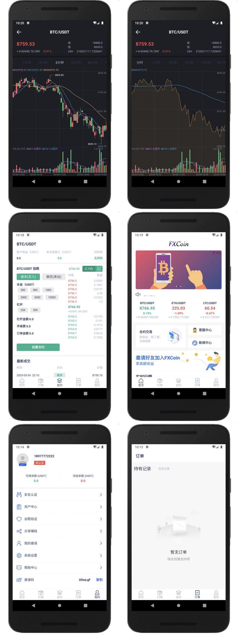 全新FXcoin交易所带杠杆合约控盘分销/fastadmin框架二开+APP源码-启航资源