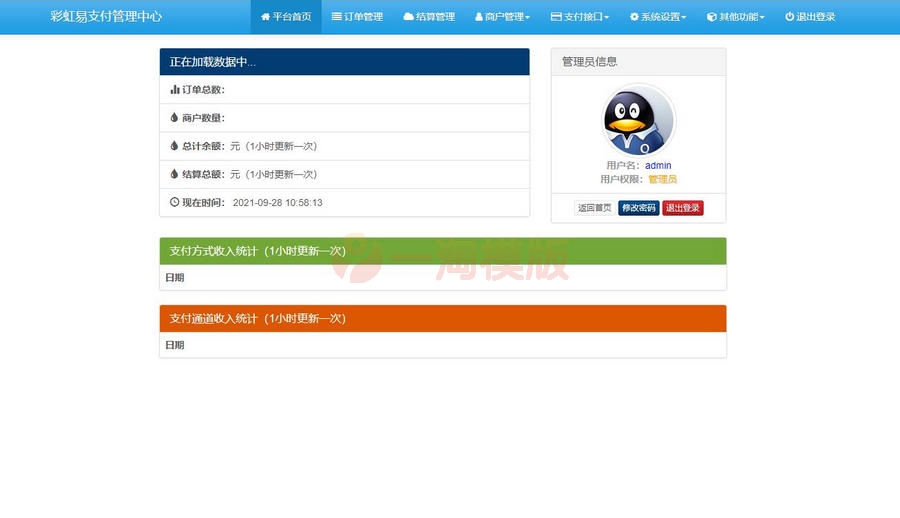 图片[3]-亲测【运营版】二开版彩虹易支付全开源10套模板带风控实名系统源码-启航资源
