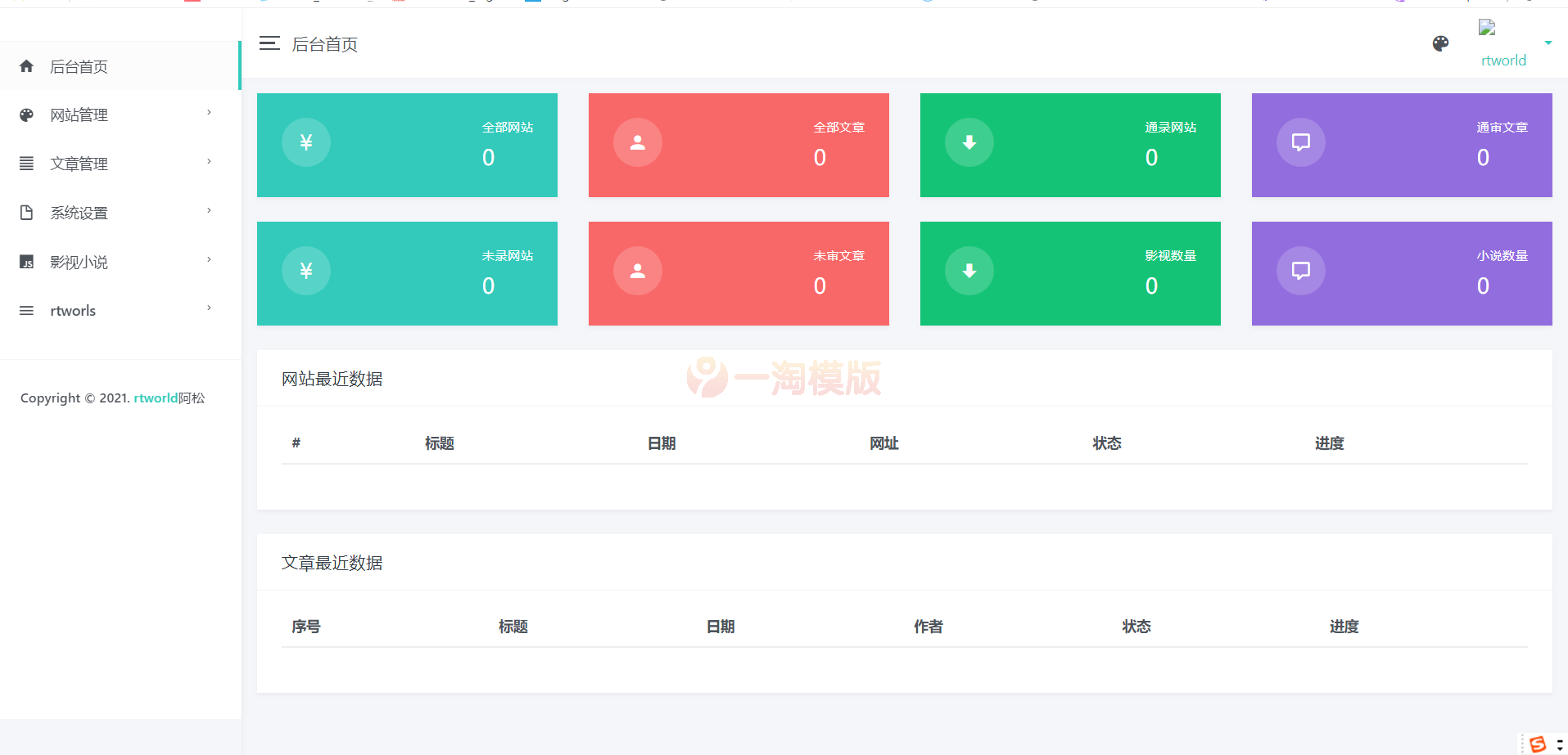图片[2]-亲测Rtworld目录网全解开源2.0，全网首发，功能齐全！-启航资源