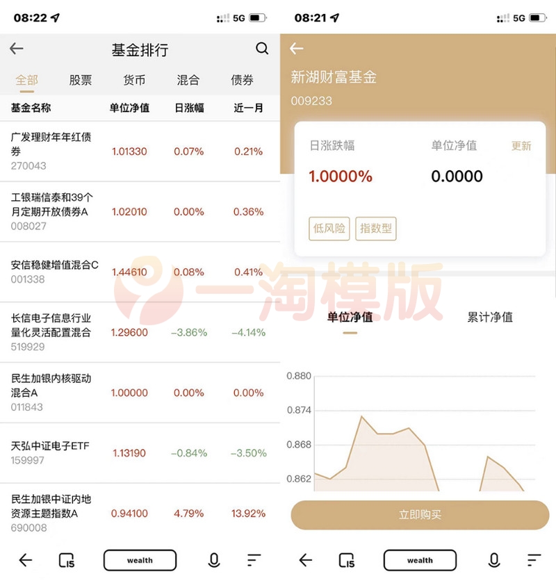 图片[1]-亲测某站卖1.8万的-全新开发投资理财股票基金源码/支持公募私募-启航资源