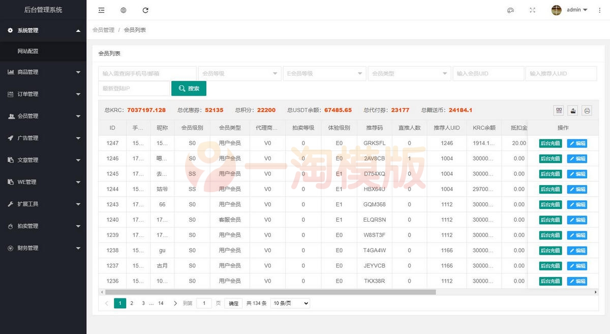 图片[3]-亲测KRC跨境商城系统/拍卖系统/竞拍系统/高端商城/虚拟币支付源码-启航资源