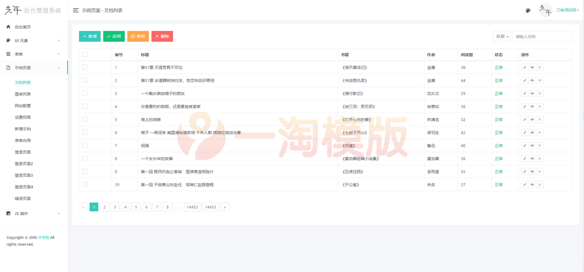 图片[3]-亲测光年(Light Year Admin)后台管理系统模板-启航资源