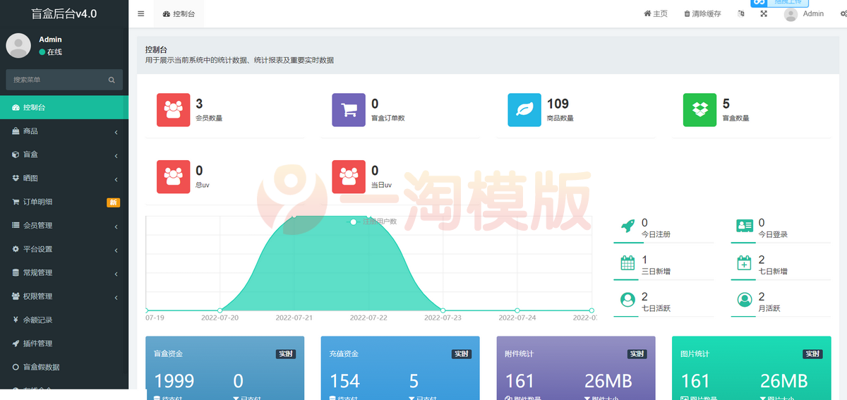 图片[5]-亲测开源H5盲盒商城源码系统4.0vue+TP5php框架开发开源网站+安装教程-启航资源