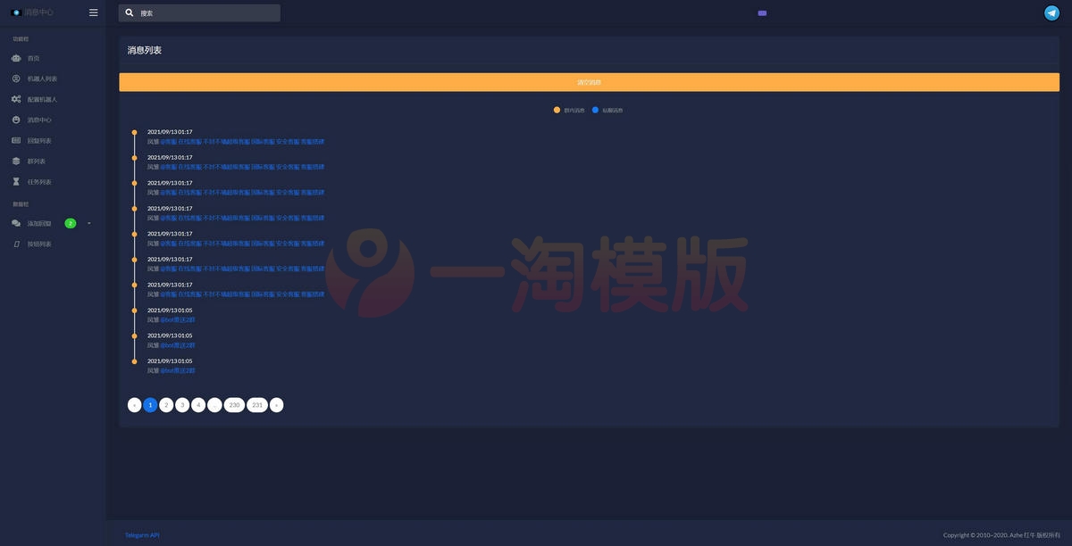 图片[2]-亲测运营版Telegram电报机器人系统/关键词回复/Telegram消息自动回复-启航资源
