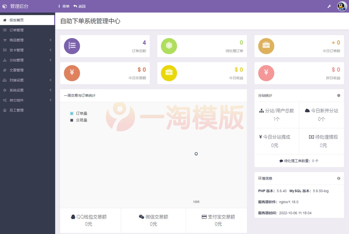 图片[2]-亲测彩虹代刷网免授权+精美WAP端源码+安装教程-启航资源