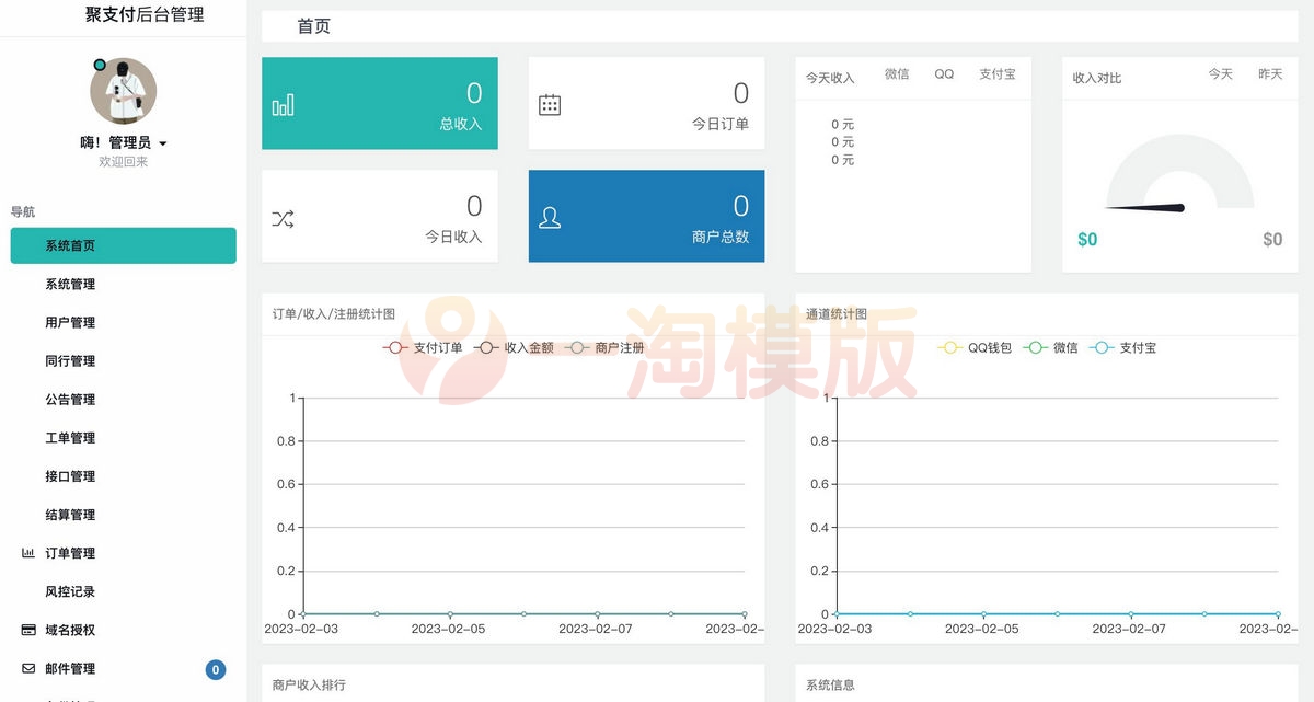 图片[2]-无后门首发聚支付最新破解去后门源码-启航资源