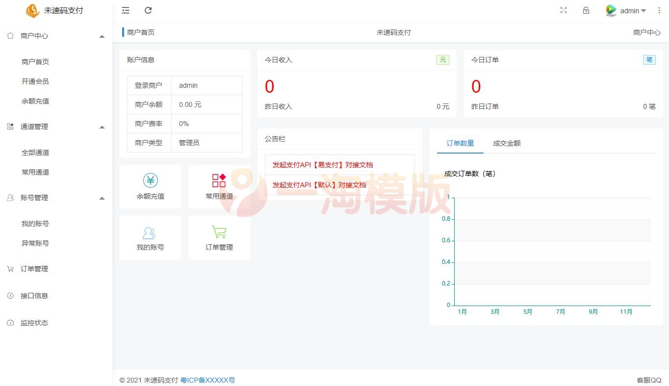 图片[1]-亲测花钱买的最新未速支付系统免授权版源码下载-启航资源