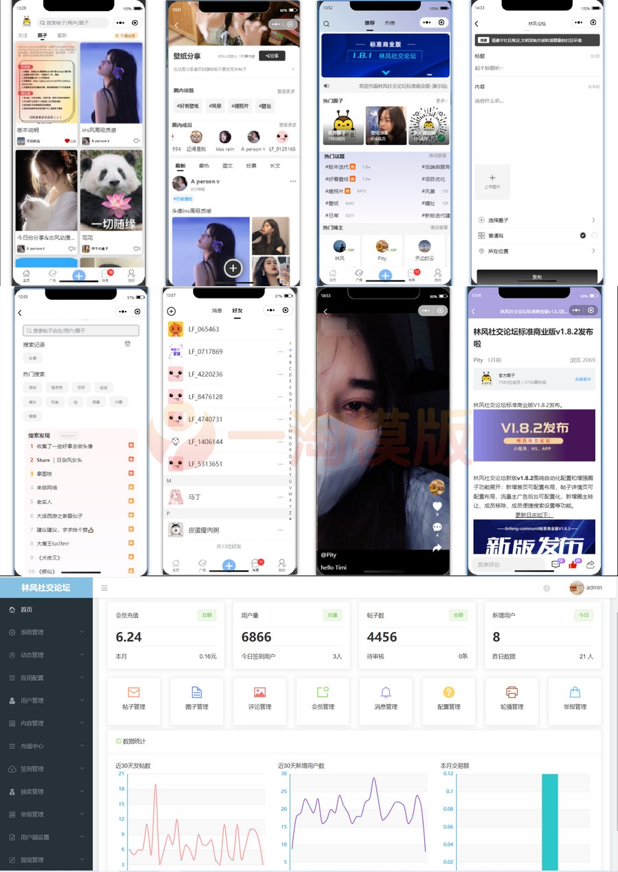 图片[1]-独立版社交论坛前端微信小程序源码问答发帖BBSphp源码-启航资源