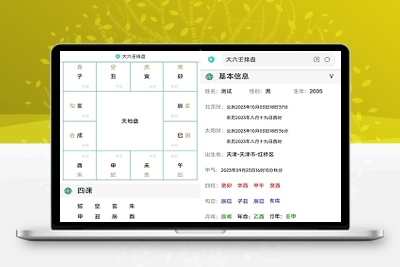 全网首发开源无马可二开八字排盘源码-启航资源