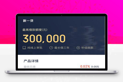 2023年最新小额贷款源码新增推广APP下载页-启航资源