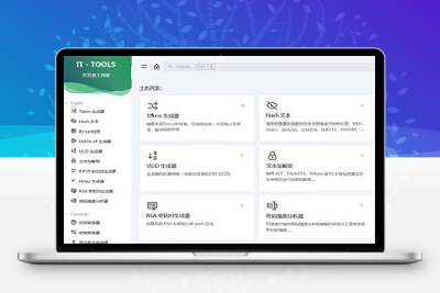 IT Tools工具箱开发人员在线工具集合源码-启航资源