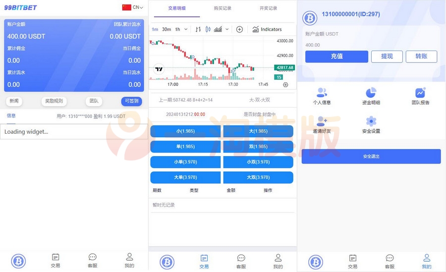 图片[1]-亲测开源版海外竞猜平台/海外双语言竞猜系统/USDT充值/虚拟币游戏平台-启航资源