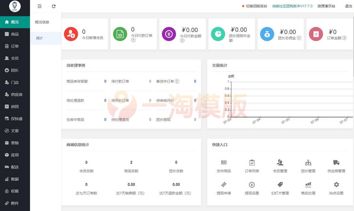 图片[3]-精品独立版狮子鱼V17.7.0 社区团购+接龙分销+拼团+门店+秒杀+直播 微信小程序前端 测试无错版-启航资源